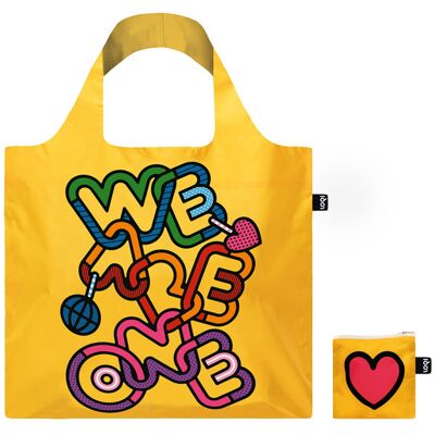 Loqi Craig & Karl - We are One Recycled Bag Unisex - Batohy a tašky LOQI - Žltá - CK.WE-One-size - Size: One size One size unisex Loqi Craig & Karl - We are One Recycled Bag Unisex - Batohy a tašky LOQI - Žltá - CK.WE-One-size - Size: One size One size unisex