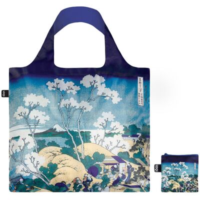 Loqi Katsushika Hokusai - Fuji from Gotenyama Recycled Bag Unisex - Batohy a tašky LOQI - Modrá - HO.FU.R-One-size - Size: One size One size unisex Loqi Katsushika Hokusai - Fuji from Gotenyama Recycled Bag Unisex - Batohy a tašky LOQI - Modrá - HO.FU.R-One-size - Size: One size One size unisex