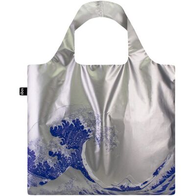 Loqi Katsushika Hokusai - The Great Wave Metallic Silver Bag Unisex - Batohy a tašky LOQI - Sivá - HO.WA.SI-One-size - Size: One size One size unisex Loqi Katsushika Hokusai - The Great Wave Metallic Silver Bag Unisex - Batohy a tašky LOQI - Sivá - HO.WA.SI-One-size - Size: One size One size unisex