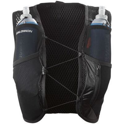 Salomon Active Skin 4 W Set Black Metal Dámske - Batohy a tašky Salomon - Čierna - LC2178800-M - Size: M M female Salomon Active Skin 4 W Set Black Metal Dámske - Batohy a tašky Salomon - Čierna - LC2178800-M - Size: M M female