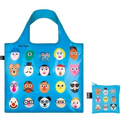 LOQI - STEPHEN CHEETHAM - Faces Unisex - Batohy a tašky LOQI - Farebná - SC.FA-One-size - Size: One size One size unisex LOQI - STEPHEN CHEETHAM - Faces Unisex - Batohy a tašky LOQI - Farebná - SC.FA-One-size - Size: One size One size unisex
