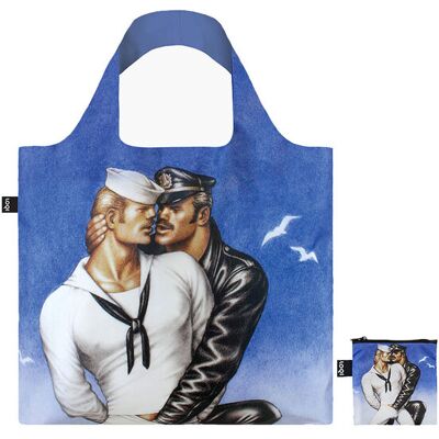 Loqi TOM OF FINLAND Bon Voyage Recycled Bag Unisex - Batohy a tašky LOQI - Modrá - TF.BV-One-size - Size: One size One size unisex Loqi TOM OF FINLAND Bon Voyage Recycled Bag Unisex - Batohy a tašky LOQI - Modrá - TF.BV-One-size - Size: One size One size unisex