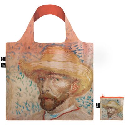 Loqi VINCENT VAN GOGH Self Portrait with Straw Hat Bag Unisex - Batohy a tašky LOQI - Červená - VG.SH-One-size - Size: One size One size unisex Loqi VINCENT VAN GOGH Self Portrait with Straw Hat Bag Unisex - Batohy a tašky LOQI - Červená - VG.SH-One-size - Size: One size One size unisex