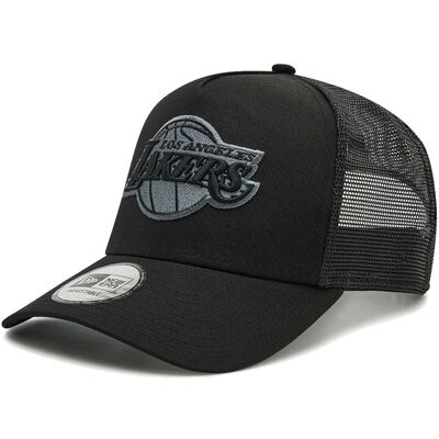 New Era LA Lakers Tonal Black A-Frame Trucker Cap Unisex - Čiapky New Era - Čierna - 12523911-One-size - Size: One size One size unisex New Era LA Lakers Tonal Black A-Frame Trucker Cap Unisex - Čiapky New Era - Čierna - 12523911-One-size - Size: One size One size unisex