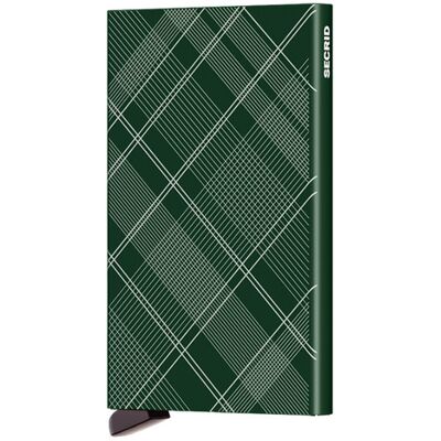 Secrid Cardprotector Laser Tartan Green Unisex - Peňaženka Secrid - Zelená - CLa-Tartan-Green-One-size - Size: One size One size unisex Secrid Cardprotector Laser Tartan Green Unisex - Peňaženka Secrid - Zelená - CLa-Tartan-Green-One-size - Size: One size One size unisex