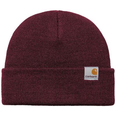 Carhartt WIP Stratus Hat Low Malbec Unisex - Čiapky Carhartt WIP - Bordová - I025741_2BY_XX-One-size - Size: One size One size unisex Carhartt WIP Stratus Hat Low Malbec Unisex - Čiapky Carhartt WIP - Bordová - I025741_2BY_XX-One-size - Size: One size One size unisex