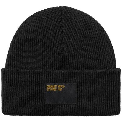 Carhartt WIP Haste Beanie Black Unisex - Čiapky Carhartt WIP - Čierna - I032715_89XX-One-size - Size: One size One size unisex Carhartt WIP Haste Beanie Black Unisex - Čiapky Carhartt WIP - Čierna - I032715_89XX-One-size - Size: One size One size unisex