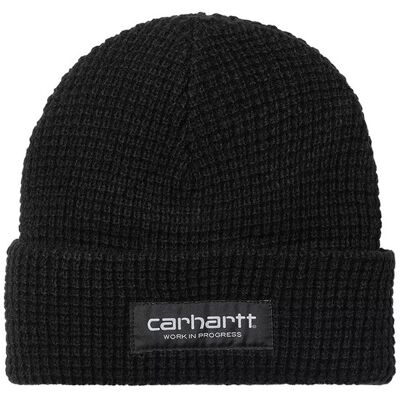 Carhartt WIP Marlon Beanie Black Unisex - Čiapky Carhartt WIP - Čierna - I033847_89_XX-One-size - Size: One size One size unisex Carhartt WIP Marlon Beanie Black Unisex - Čiapky Carhartt WIP - Čierna - I033847_89_XX-One-size - Size: One size One size unisex