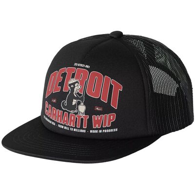 Carhartt WIP Underground Trucker Cap Unisex - Čiapky Carhartt WIP - Čierna - I034746_89_XX-One-size - Size: One size One size unisex Carhartt WIP Underground Trucker Cap Unisex - Čiapky Carhartt WIP - Čierna - I034746_89_XX-One-size - Size: One size One size unisex