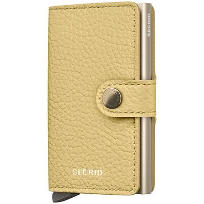 Secrid Miniwallet Pebble Butter Yellow Unisex - Peňaženka Secrid - Žltá - MPe-Butter-Yellow-One-size - Size: One size One size unisex Secrid Miniwallet Pebble Butter Yellow Unisex - Peňaženka Secrid - Žltá - MPe-Butter-Yellow-One-size - Size: One size One size unisex