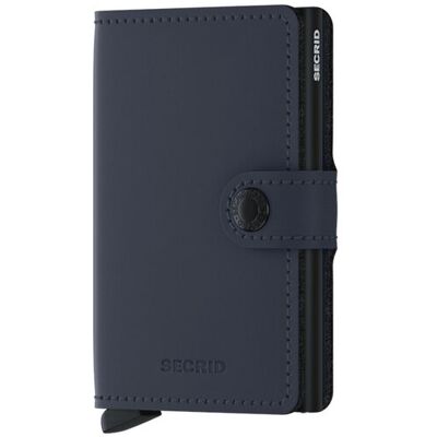 Secrid Miniwallet Matte Night Blue Unisex - Peňaženka Secrid - Modrá - MM-Night-Blue-One-size - Size: One size One size unisex Secrid Miniwallet Matte Night Blue Unisex - Peňaženka Secrid - Modrá - MM-Night-Blue-One-size - Size: One size One size unisex
