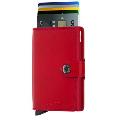 Secrid Miniwallet Original Red-Red Unisex - Peňaženka Secrid - Červená - M-RED-RED-One-size - Size: One size One size unisex Secrid Miniwallet Original Red-Red Unisex - Peňaženka Secrid - Červená - M-RED-RED-One-size - Size: One size One size unisex