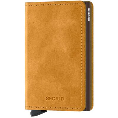 Secrid Slimwallet Vintage Ochre Unisex - Peňaženka Secrid - Oranžová - SV-Ochre-One-size - Size: One size One size unisex Secrid Slimwallet Vintage Ochre Unisex - Peňaženka Secrid - Oranžová - SV-Ochre-One-size - Size: One size One size unisex