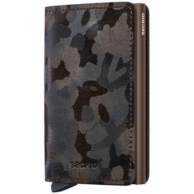 Secrid Slimwallet Jungle Brown Unisex - Peňaženka Secrid - Hnedá - SJu-Brown-One-size - Size: One size One size unisex Secrid Slimwallet Jungle Brown Unisex - Peňaženka Secrid - Hnedá - SJu-Brown-One-size - Size: One size One size unisex