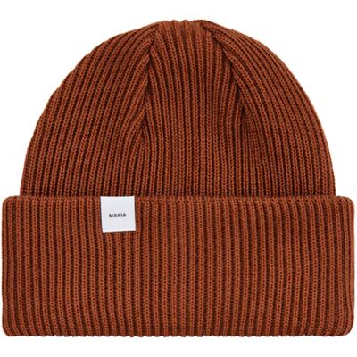 Makia Merino Beanie Brown Unisex - Čiapky Makia - Hnedá - U82052_169-One-size - Size: One size One size unisex Makia Merino Beanie Brown Unisex - Čiapky Makia - Hnedá - U82052_169-One-size - Size: One size One size unisex