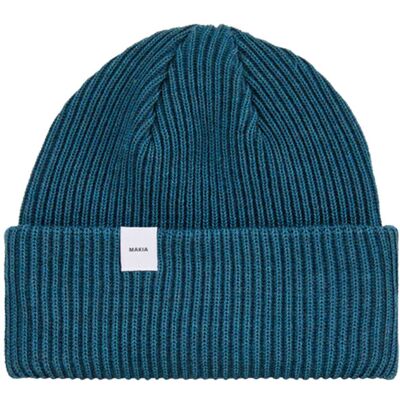Makia Merino Beanie Blue U82052_663 Unisex - Čiapky Makia - Modrá - U82052_663-One-size - Size: One size One size unisex Makia Merino Beanie Blue U82052_663 Unisex - Čiapky Makia - Modrá - U82052_663-One-size - Size: One size One size unisex