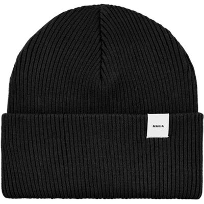 Makia Beanie Black Unisex - Čiapky Makia - Čierna - U82055_999-One-size - Size: One size One size unisex Makia Beanie Black Unisex - Čiapky Makia - Čierna - U82055_999-One-size - Size: One size One size unisex