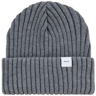 Makia Eerik Beanie Grey Unisex - Čiapky Makia - Sivá - U82134_962-One-size - Size: One size One size unisex Makia Eerik Beanie Grey Unisex - Čiapky Makia - Sivá - U82134_962-One-size - Size: One size One size unisex