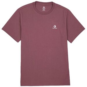 Converse Standard Fit Left Chest Star Chevron Embroidered Tee Burgundy Pánske - Tričká Converse - Bordová - 10023876-A57-M - Size: M M male Converse Standard Fit Left Chest Star Chevron Embroidered Tee Burgundy Pánske - Tričká Converse - Bordová - 10023876-A57-M - Size: M M male
