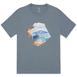 Converse Star Chevron Ocean T-Shirt Blue Pánske - Tričká Converse - Modrá - 10024746-A03-M - Size: M M male Converse Star Chevron Ocean T-Shirt Blue Pánske - Tričká Converse - Modrá - 10024746-A03-M - Size: M M male