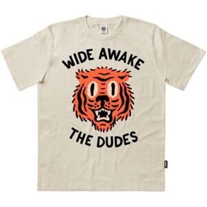 The Dudes Wide Awake Classic T-Shirt Light Brown Pánske - Tričká The Dudes - Svetlohnedá - 10025067-XL - Size: XL XL male The Dudes Wide Awake Classic T-Shirt Light Brown Pánske - Tričká The Dudes - Svetlohnedá - 10025067-XL - Size: XL XL male
