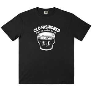 The Dudes Old Fashioned Classic T-Shirt Black Pánske - Tričká The Dudes - Čierna - 109702-SS24-L - Size: L L male The Dudes Old Fashioned Classic T-Shirt Black Pánske - Tričká The Dudes - Čierna - 109702-SS24-L - Size: L L male
