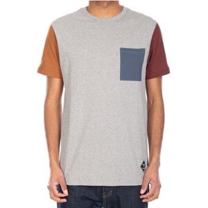 IrieDaily Nomadic Pocket Tee Pánske - Tričká IrieDaily - Sivá - 110D381-709-XL - Size: XL XL male IrieDaily Nomadic Pocket Tee Pánske - Tričká IrieDaily - Sivá - 110D381-709-XL - Size: XL XL male