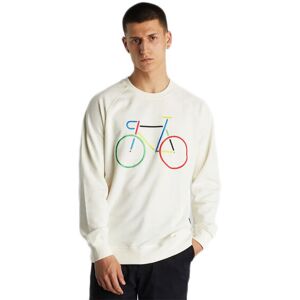 Dedicated Sweatshirt Malmoe Color Bike Off-White Pánske - Mikiny a mikiny s kapucou Dedicated - Biela - 19887-L - Size: L L male Dedicated Sweatshirt Malmoe Color Bike Off-White Pánske - Mikiny a mikiny s kapucou Dedicated - Biela - 19887-L - Size: L L male