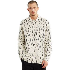 Dedicated Shirt Rute Pen Forest Bone Pánske - Košeľa Dedicated - Biela - 20112-L - Size: L L male Dedicated Shirt Rute Pen Forest Bone Pánske - Košeľa Dedicated - Biela - 20112-L - Size: L L male