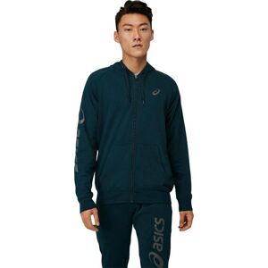 Asics Big Fz Hoodie Pánske - Mikiny a mikiny s kapucou Asics - Modrá - 2031A983-404-L - Size: L L male Asics Big Fz Hoodie Pánske - Mikiny a mikiny s kapucou Asics - Modrá - 2031A983-404-L - Size: L L male