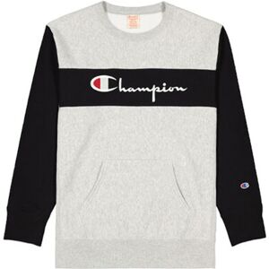 Champion Colour Block Kangaroo Pocket Reverse Weave Sweatshirt Pánske - Mikiny a mikiny s kapucou Champion - Sivá - 214049-EM004-L - Size: L L male Champion Colour Block Kangaroo Pocket Reverse Weave Sweatshirt Pánske - Mikiny a mikiny s kapucou Champion - Sivá - 214049-EM004-L - Size: L L male