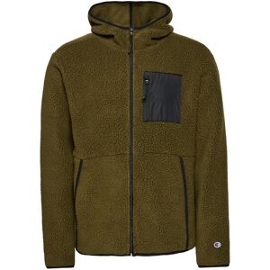 Champion Hooded Full Zip Top Pánske - Mikiny a mikiny s kapucou Champion - Zelená - 216723-GS556-M - Size: M M male Champion Hooded Full Zip Top Pánske - Mikiny a mikiny s kapucou Champion - Zelená - 216723-GS556-M - Size: M M male