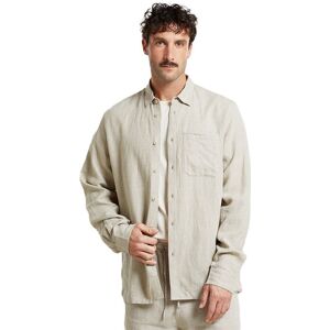 Dedicated Shirt Rute Linen Ecru Pánske - Košeľa Dedicated - Krémová - 21888-XL - Size: XL XL male Dedicated Shirt Rute Linen Ecru Pánske - Košeľa Dedicated - Krémová - 21888-XL - Size: XL XL male