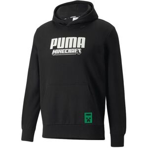 Puma x MINECRAFT Men's Hoodie Black Pánske - Mikiny a mikiny s kapucou Puma - Čierna - 534376_01-L - Size: L L male Puma x MINECRAFT Men's Hoodie Black Pánske - Mikiny a mikiny s kapucou Puma - Čierna - 534376_01-L - Size: L L male