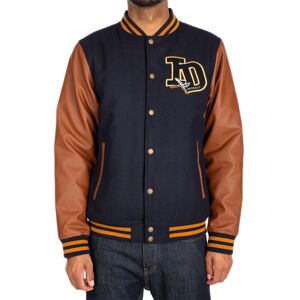 IrieDaily Varsity Jacket Marine Pánske - Bundy IrieDaily - Modrá - 912D140-357-XL - Size: XL XL male IrieDaily Varsity Jacket Marine Pánske - Bundy IrieDaily - Modrá - 912D140-357-XL - Size: XL XL male