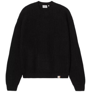 Carhartt WIP Bishop Sweater Black Pánske - Mikiny a mikiny s kapucou Carhartt WIP - Čierna - I035591_89_XX-M - Size: M M male Carhartt WIP Bishop Sweater Black Pánske - Mikiny a mikiny s kapucou Carhartt WIP - Čierna - I035591_89_XX-M - Size: M M male