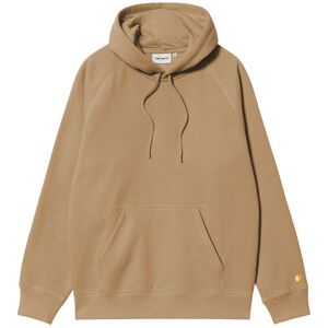 Carhartt WIP Hooded Chase Sweat Peanut Pánske - Mikiny a mikiny s kapucou Carhartt WIP - Svetlohnedá - I033661_2GQ_XX-M - Size: M M male Carhartt WIP Hooded Chase Sweat Peanut Pánske - Mikiny a mikiny s kapucou Carhartt WIP - Svetlohnedá - I033661_2GQ_XX-M - Size: M M male