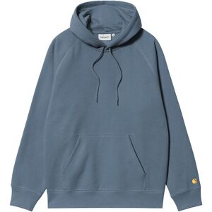 Carhartt WIP Hooded Chase Sweat Positano Pánske - Mikiny a mikiny s kapucou Carhartt WIP - Sivá - I033661_2J2_XX-S - Size: S S male Carhartt WIP Hooded Chase Sweat Positano Pánske - Mikiny a mikiny s kapucou Carhartt WIP - Sivá - I033661_2J2_XX-S - Size: S S male