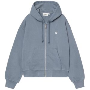 Carhartt WIP W' Hooded Casey Jacket Angelite Pánske - Mikiny a mikiny s kapucou Carhartt WIP - Modrá - I032642_39X_XX-S - Size: S S male Carhartt WIP W' Hooded Casey Jacket Angelite Pánske - Mikiny a mikiny s kapucou Carhartt WIP - Modrá - I032642_39X_XX-S - Size: S S male