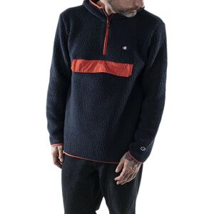 Champion Hooded Half Zip Top Pánske - Mikiny a mikiny s kapucou Champion - Modrá - 215115_F20_BS501-M - Size: M M male Champion Hooded Half Zip Top Pánske - Mikiny a mikiny s kapucou Champion - Modrá - 215115_F20_BS501-M - Size: M M male