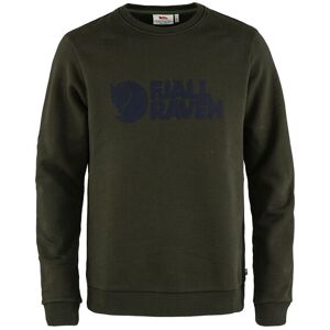 Fjällräven Logo Sweater M Green Pánske - Mikiny a mikiny s kapucou Fjällräven - Zelená - F84142-662-L - Size: L L male Fjällräven Logo Sweater M Green Pánske - Mikiny a mikiny s kapucou Fjällräven - Zelená - F84142-662-L - Size: L L male