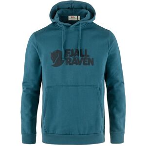 Fjällräven Logo Hoodie M Deep Sea Pánske - Mikiny a mikiny s kapucou Fjällräven - Modrá - F84144-574-S - Size: S S male Fjällräven Logo Hoodie M Deep Sea Pánske - Mikiny a mikiny s kapucou Fjällräven - Modrá - F84144-574-S - Size: S S male