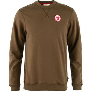 Fjällräven 1960 Logo Badge Sweater M Brown Pánske - Mikiny a mikiny s kapucou Fjällräven - Hnedá - F87163-299-S - Size: S S male Fjällräven 1960 Logo Badge Sweater M Brown Pánske - Mikiny a mikiny s kapucou Fjällräven - Hnedá - F87163-299-S - Size: S S male