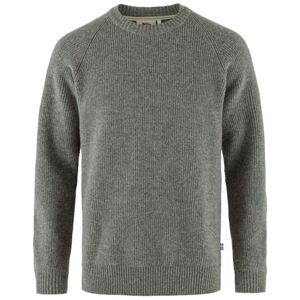 Fjällräven Övik Rib Sweater M Grey Pánske - Mikiny a mikiny s kapucou Fjällräven - Sivá - F87165-020-S - Size: S S male Fjällräven Övik Rib Sweater M Grey Pánske - Mikiny a mikiny s kapucou Fjällräven - Sivá - F87165-020-S - Size: S S male