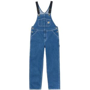 Carhartt WIP Bib Overall Blue Pánske - Nohavice Carhartt WIP - Modrá - I022946_01_06-36-32 - Size: 36-32 36-32 male Carhartt WIP Bib Overall Blue Pánske - Nohavice Carhartt WIP - Modrá - I022946_01_06-36-32 - Size: 36-32 36-32 male