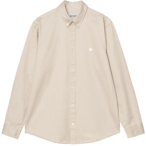 Carhartt WIP L/S Madison Shirt Light Brown Pánske - Košeľa Carhartt WIP - Svetlohnedá - I023339_3M7_XX-L - Size: L L male Carhartt WIP L/S Madison Shirt Light Brown Pánske - Košeľa Carhartt WIP - Svetlohnedá - I023339_3M7_XX-L - Size: L L male