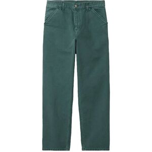 Carhartt WIP Single Knee Pant Botanic Pánske - Nohavice Carhartt WIP - Modrá - I026463_1D7_FH-36 - Size: 36 36 male Carhartt WIP Single Knee Pant Botanic Pánske - Nohavice Carhartt WIP - Modrá - I026463_1D7_FH-36 - Size: 36 36 male