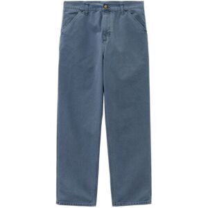 Carhartt WIP Single Knee Pant Stone Blue Pánske - Nohavice Carhartt WIP - Modrá - I026463_0WA_FH-33-32 - Size: 33-32 33-32 male Carhartt WIP Single Knee Pant Stone Blue Pánske - Nohavice Carhartt WIP - Modrá - I026463_0WA_FH-33-32 - Size: 33-32 33-32 male