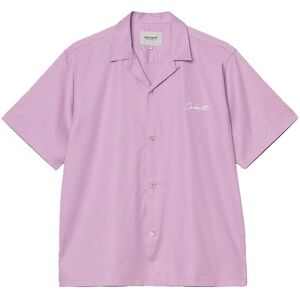 Carhartt WIP S/S Delray Shirt Purple Pánske - Košeľa Carhartt WIP - Fialová - I031465_3N7_XX-M - Size: M M male Carhartt WIP S/S Delray Shirt Purple Pánske - Košeľa Carhartt WIP - Fialová - I031465_3N7_XX-M - Size: M M male