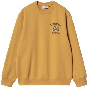 Carhartt WIP Smart Sports Sweat Pánske - Mikiny a mikiny s kapucou Carhartt WIP - Žltá - I033239_1ZE_XX-XL - Size: XL XL male Carhartt WIP Smart Sports Sweat Pánske - Mikiny a mikiny s kapucou Carhartt WIP - Žltá - I033239_1ZE_XX-XL - Size: XL XL male